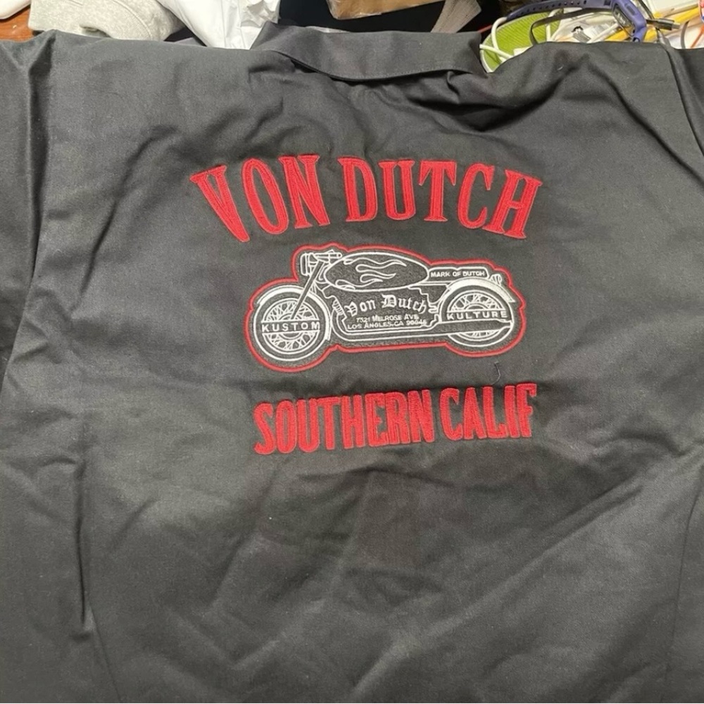 VON DUTCH BIKER JACKET…BRAND NEW w/tags
